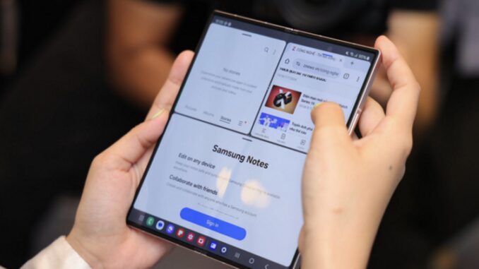 5 cách làm việc hiệu quả và đa nhiệm trên Galaxy Z Fold6