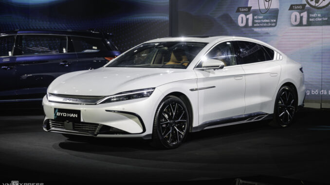 BYD Han - Sedan điện cỡ E giá 1,489 tỷ đồng: Sự lựa chọn hoàn hảo cho xe điện hiệu suất cao