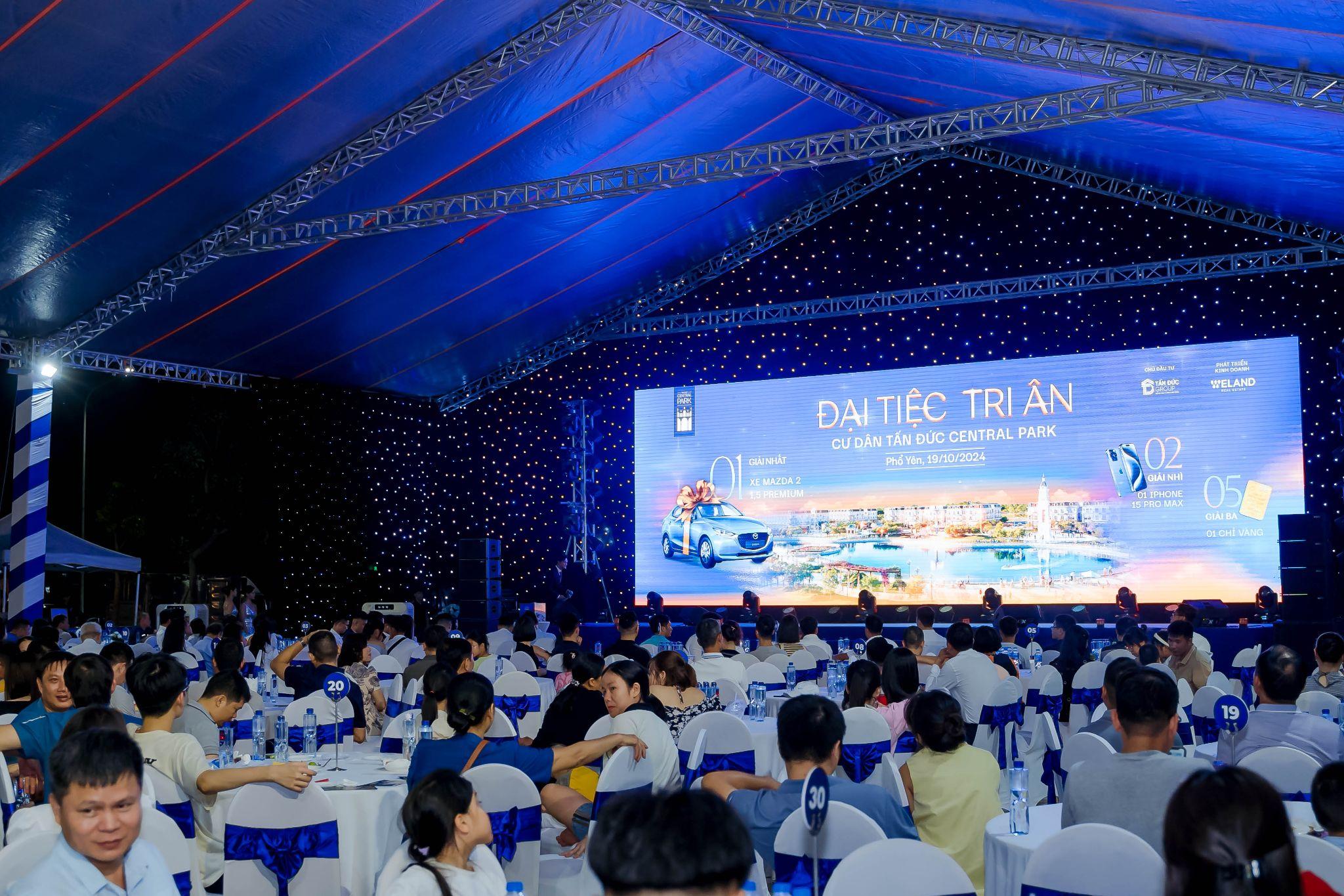 Sự kiện Đại tiệc tri ân cư dân Tấn Đức Central Park.