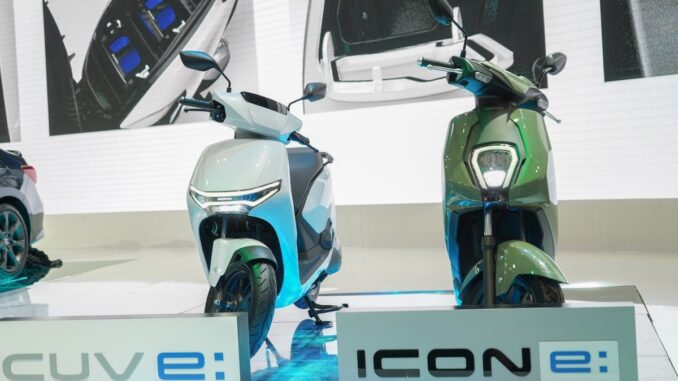Honda chính thức gia nhập cuộc đua xe máy điện tại Việt Nam