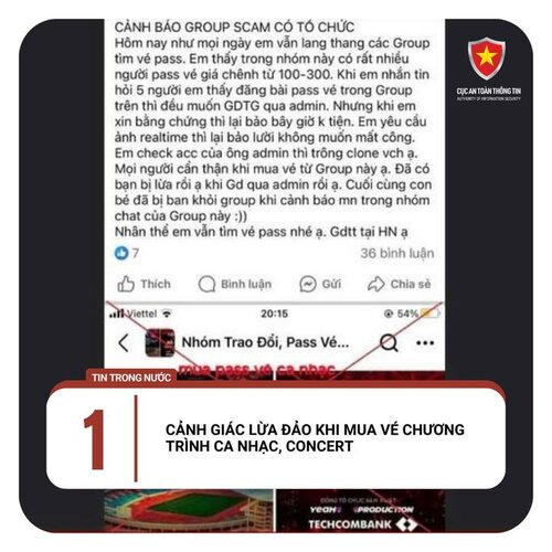 Phụ nữ Hà Nội mất hàng chục triệu vì mua vé concert "Anh trai" trên mạng