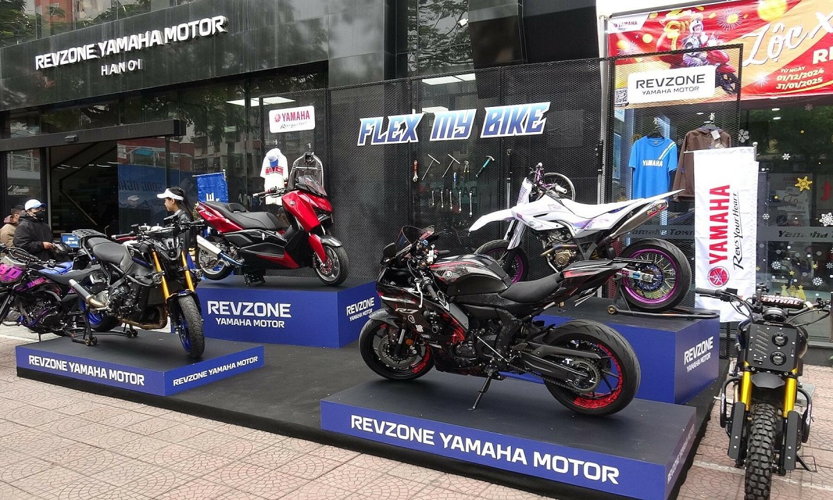 Revzone Yamaha Motor tổ chức sự kiện tri ân cộng đồng xe phân khối lớn Yamaha