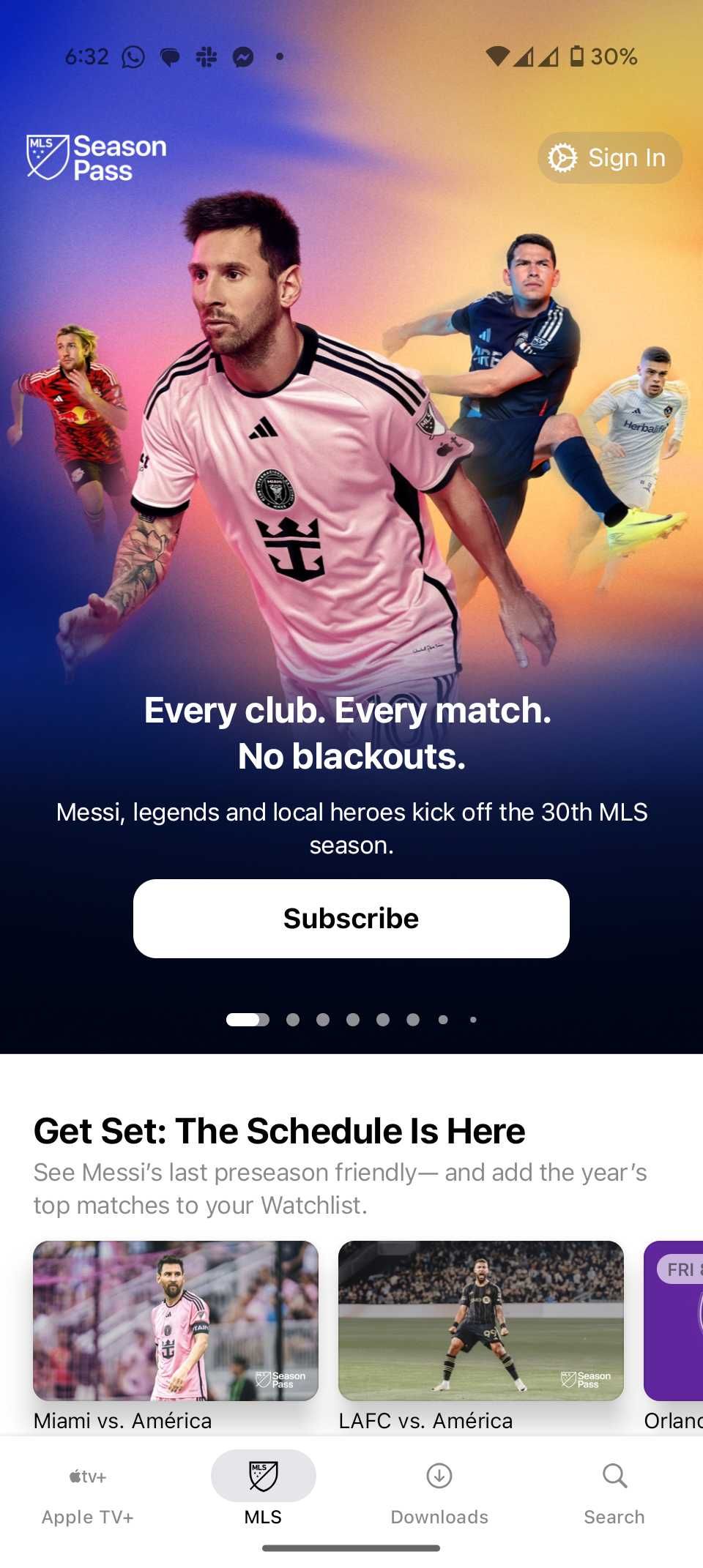 Ảnh chụp màn hình Apple TV+ trên Android