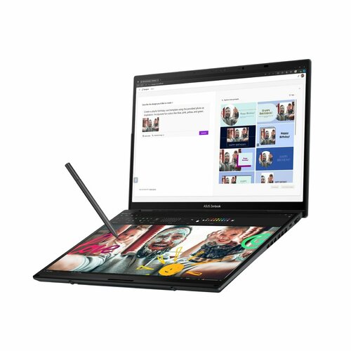 Zenbook DUO 2025_UX8406CA_Product photo_Inkwell Gray_11_ko lo go.jpg