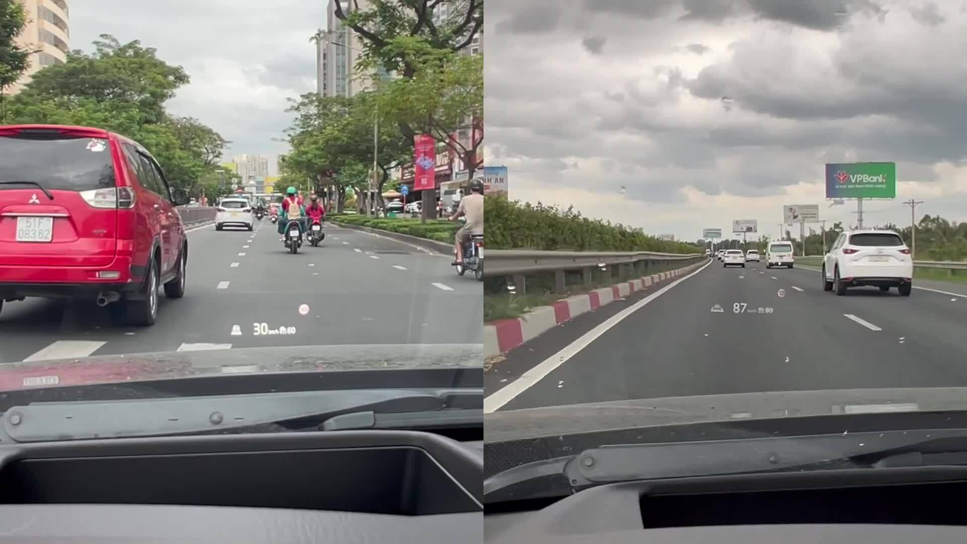 Cách căn chỉnh màn hình HUD phù hợp với thói quen lái xe