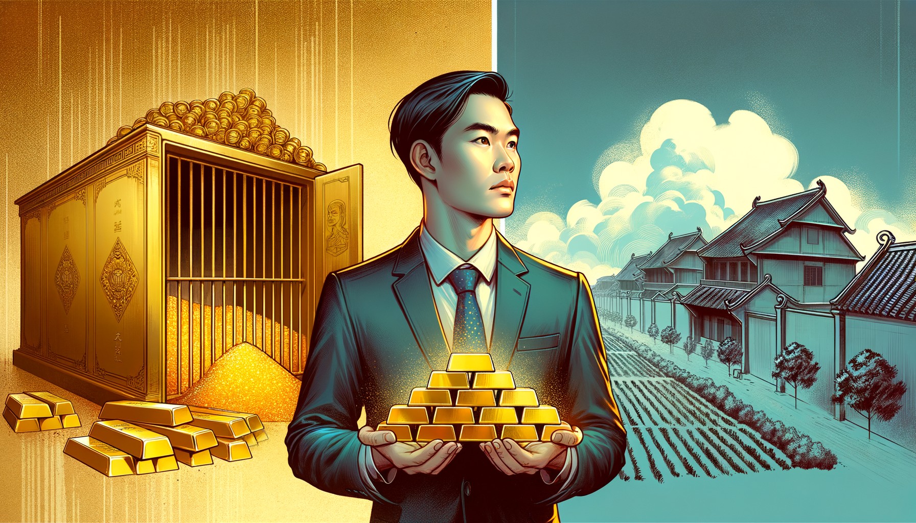 "Nên mua vàng hay mua đất thời điểm này" là băn khoăn của rất nhiều người.