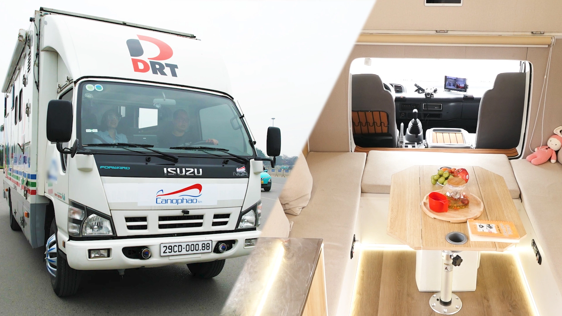Ông bố chi hơn 1 tỷ độ xe chuyên dụng thành motorhome