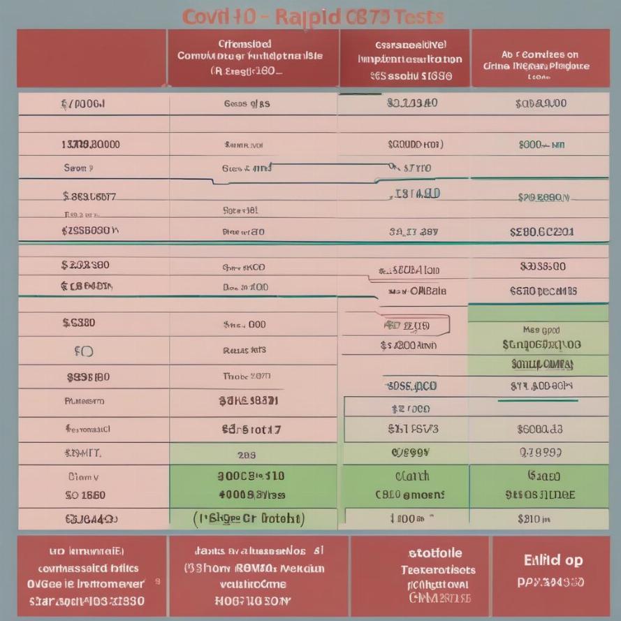 Chi phí test nhanh Covid