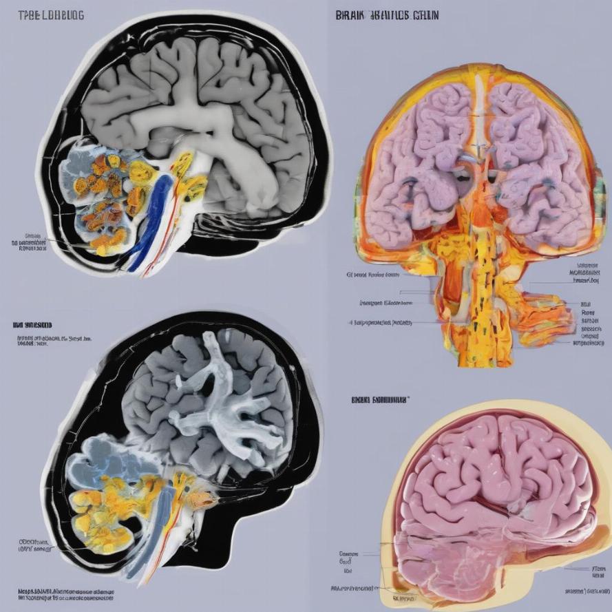 So sánh hình ảnh chụp X-quang não, CT và MRI