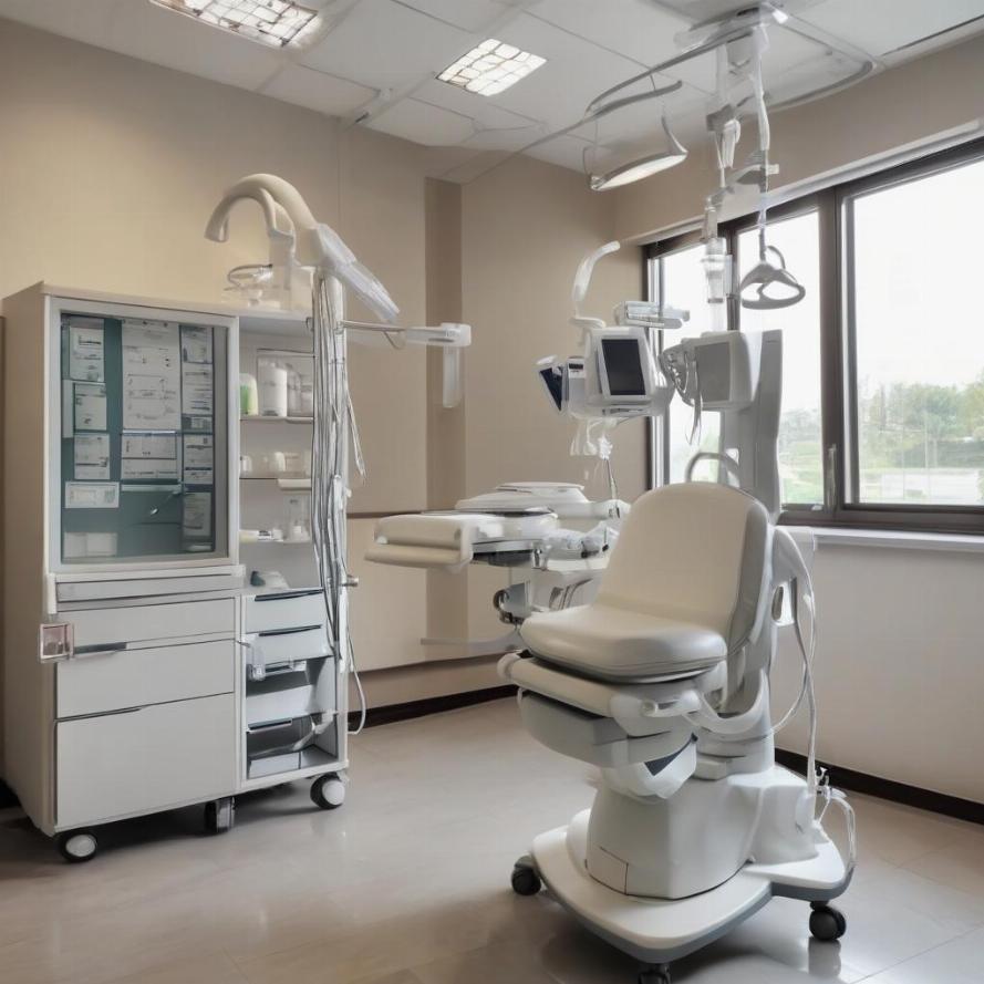 Hình ảnh các thiết bị y tế hiện đại tại phòng khám đa khoa Việt Hàn.